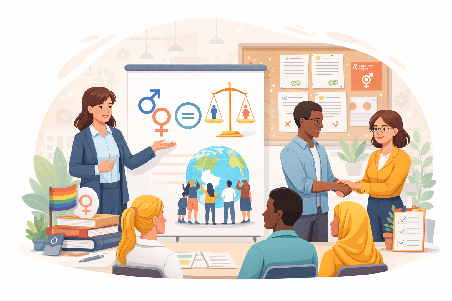 Información y sensibilización para la igualdad en las organizaciones