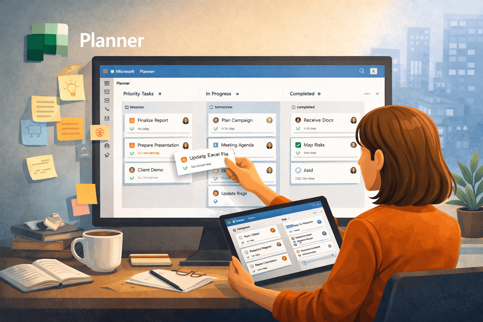 Planificación ágil de tareas con MS Planner